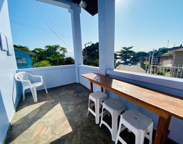 Estudio Ilha Centro Sul Ufsc, Ar Cond, Estac, Varanda, Vista Mar Florianópolis Eksteriør billede